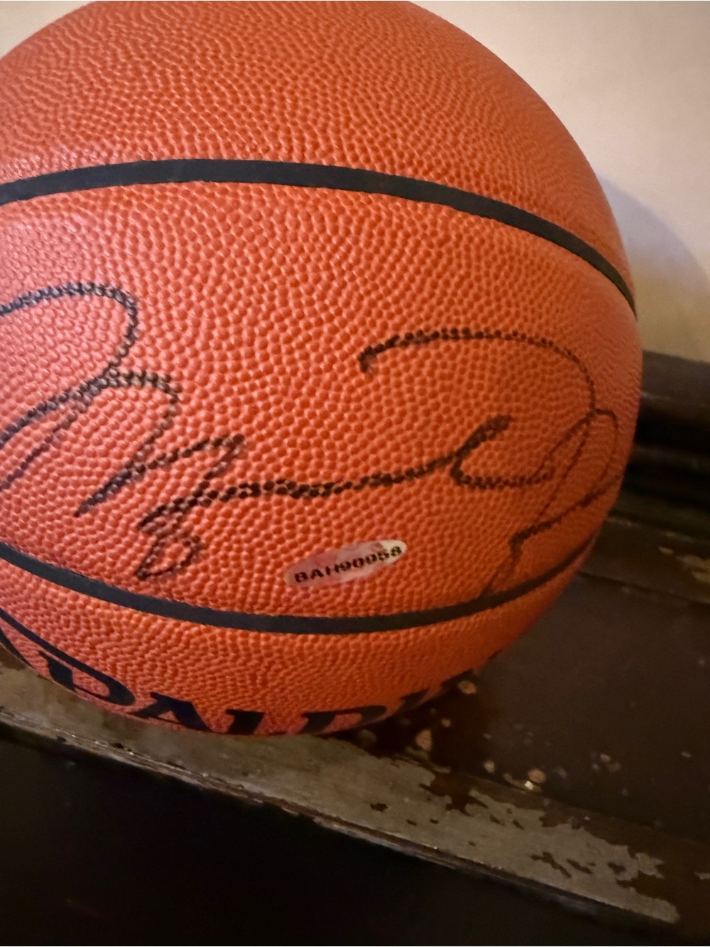 Autographed Michael Jordan Basketball - Signed Display Collector Piece